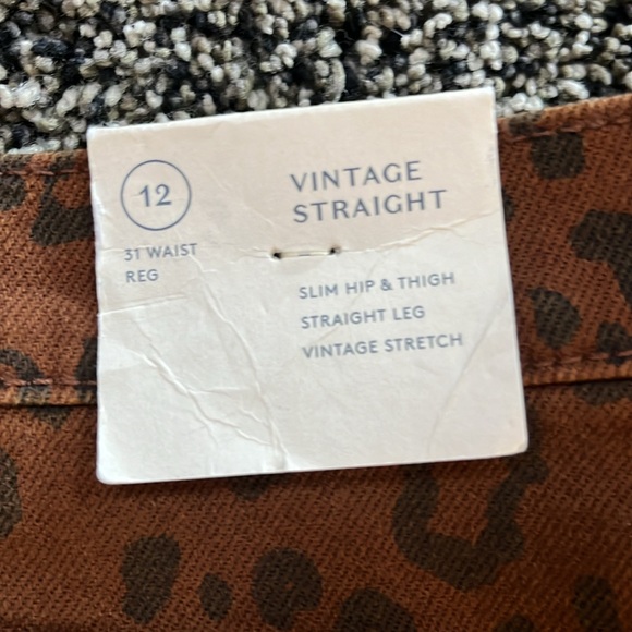 NWT Universal Thread Jeans leopard print size 12 - Picture 4 of 4